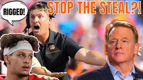 Bengals HC Zac Taylor Seems To Mouth "RIGGED" as NFL Fans RAGE over BOTCHED Calls vs Chiefs!