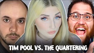 Tim Pool vs. The Quartering - Beefing Over Eliza Bleu Grift + Censorship Debacle