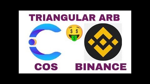 COS/USDT: Very Profitable 💰 TRIANGULAR Arbitrage on Binance #binancearbitrage #crypto #arbitrage