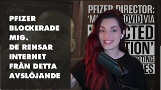 Pfizer blockerade mig och YT raderade Project Veritas avslöjande. Se dagens händelser!