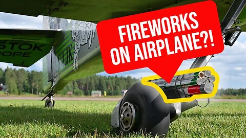 FIREWORKS FROM AIRPLANES? Oh yes!