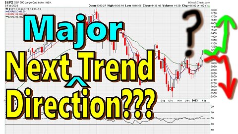 🟢 Next MAJOR Trend Direction??? (Stocks & Cryptos)