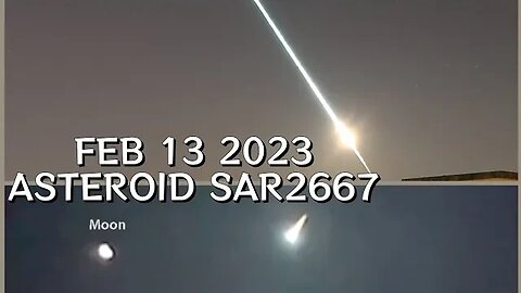 Asteroid #SAR2667 Feb 13 2023