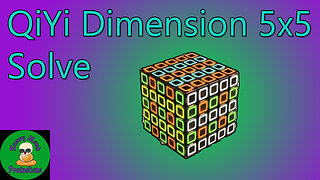 QiYi Dimension 5x5 Solve
