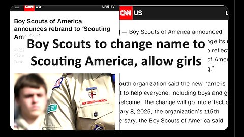 Boy Scouts changing name to Scouting America and welcoming girls