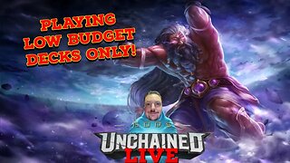 Gods Unchained / Playing Low Budget Decks Only Now! / Play To Earn Crypto Blockchain Game!