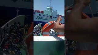 Acidente com dois ferry na Bahia.