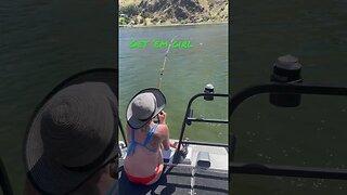 Girl Fishing Snake River