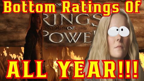 Ring Of Power Fails ALL YEAR! Nielsen Ratings Show DIDN'T Even Crack Top List | Amazon Prime ROP