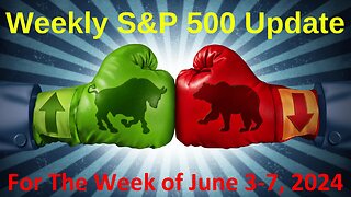 S&P 500 Weekly Market Update for Monday June 3-7, 2024