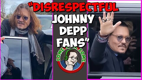 "Disrespectful Johnny Depp Fans" MOB Depp at Funeral.