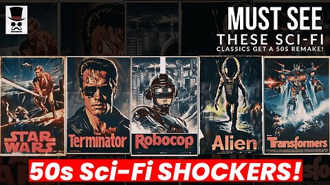 Sci-Fi Classics Get a 1950s Makeover! Would You Watch?