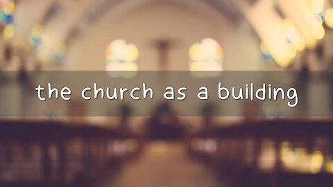 29/01/23 | The church as a building (1 Peter 2:4-8, Ephesians 2:19-22, 1 Corinthians 3:10-13)