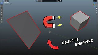 Snap Objects Very Easily in #blender