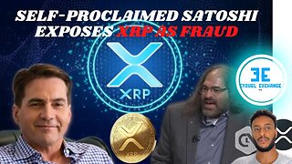 Breaking News Self Proclaimed Bitcoin Creator Exposes Ripple as a Complete Fraud, Calls XRP Fans dum