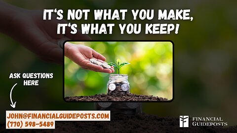 It's not what you make, it's what you keep. Learn why: