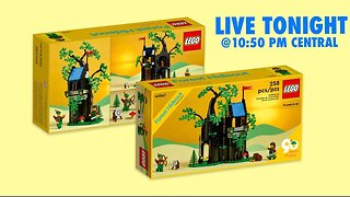 LEGO Forest Hideout GWP LIVESTREAM! LEGO HAUL