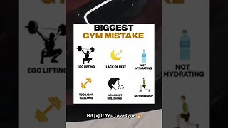 Muscle Building Mistakes! (GYM MISTAKES) #motivation