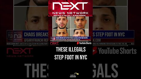 Chaos Breaks Out After These Illegals Step Foot in NYC #shorts