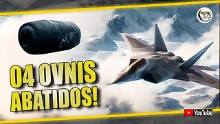 04 OVNIS ABATIDOS EM 3 DIAS! #uap #ufo #ovni