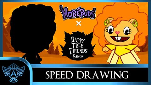 Speed Drawing: Happy Tree Friends Fanon - Diva Bear | Mobebuds Style