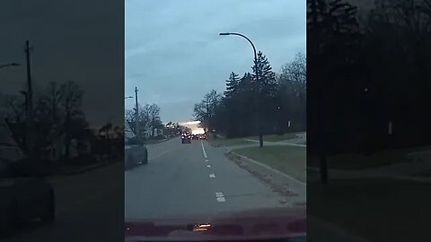 Car Intentionally Hits Biker