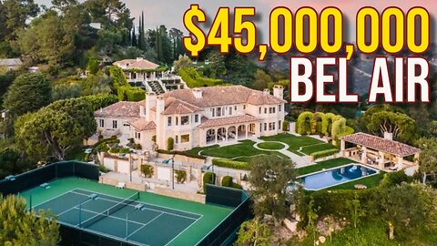 Touring $45,000,000 Bel Air ESTATE Mega Mansion