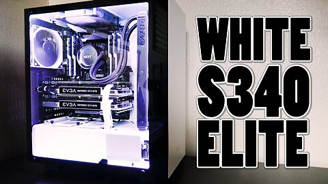 Building in the White NZXT S340 Elite