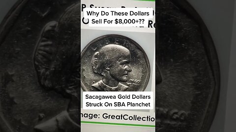 The $8,000+ Sacagawea “Gold” Dollar 💵📈💸 Error Coin