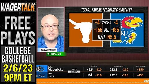 Texas vs Kansas Predictions and Picks | College Basketball Betting Advice and Tips | Feb 6