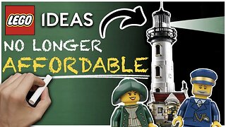 A New Unfortunate Trend LEGO Ideas Motorized Lighthouse (21335) Too Expensive?