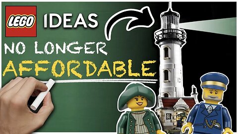 A New Unfortunate Trend LEGO Ideas Motorized Lighthouse (21335) Too Expensive?