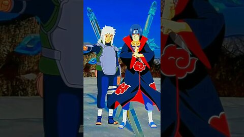 Itachi VS Jiraiya - WHO IS STRONGEST??.#shorts