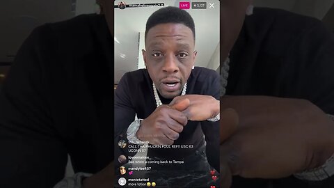 BOOSIE BADAZZ IG LIVE: Boosie Dressed In 70s Fit💀 & Reveal New Location He Moving To! (05-02-23)