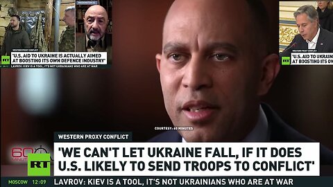 DRAFT COMING!? U.S. Could Send Our Military Men & Women to Ukraine.. if it Falls! – Rep Hakeem Jeffries says! WARNING!