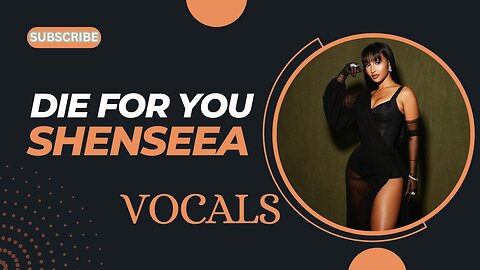 Shenseea - Die For you VOCALS
