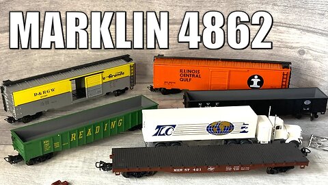 MARKLIN 4862 - North American Railroads Box Set - Unboxing & Review | HO Scale