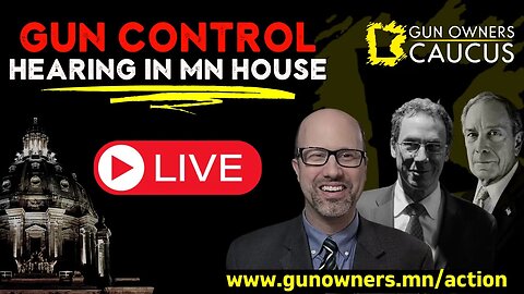 Gun Control Hearings in the MN House #mnleg