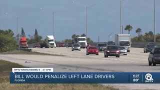 Proposed law would make continuous driving in left-hand lane illegal