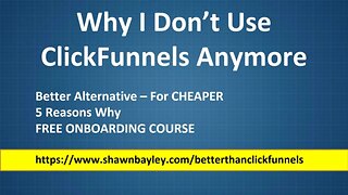 The BEST and CHEAPEST ClickFunnels Alternative | Import Your Funnels With One Click!