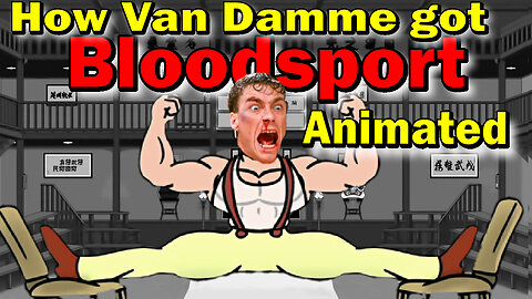 How Van Damme got Bloodsport... According to Van Damme (Animated story!)