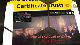 The Dicky Junior Show: The Birth Certificate... #VishusTv 📺