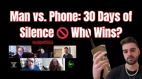 🚫📲 "Phone vs. Man: 30 Days of Silence" - Will Sanity Survive?
