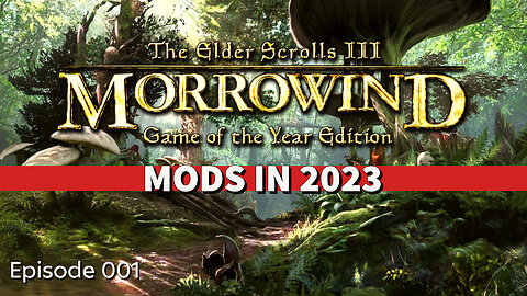 Morrowind Modded in 2023 is Amazing | Let's Play Morrowind for the First Time EVER