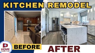 Kitchen Remodel Before & After: Kitchen Gets Some BEAUTIFUL UPGRADES