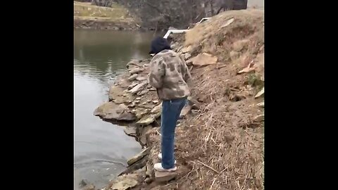 Fishing in 20 degree weather