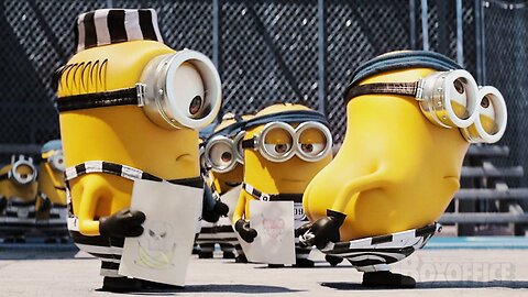 Minions in Jail | Despicable Me 3 | CLIP