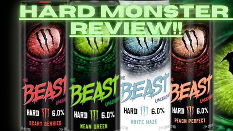 New Monster The Beast Unleashed Hard Monster Review!
