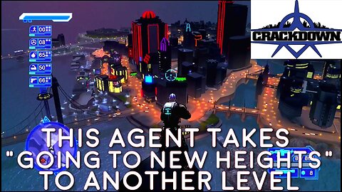 Crackdown- Xbox 360- Climbing the Agency Tower