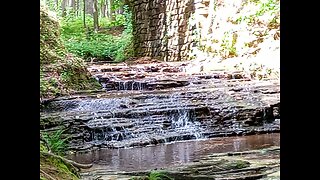 scenic little waterfall